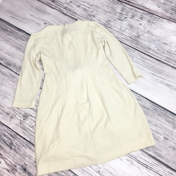 Milly of New York Ivory Wool Blend Dress - Picture 4 of 4